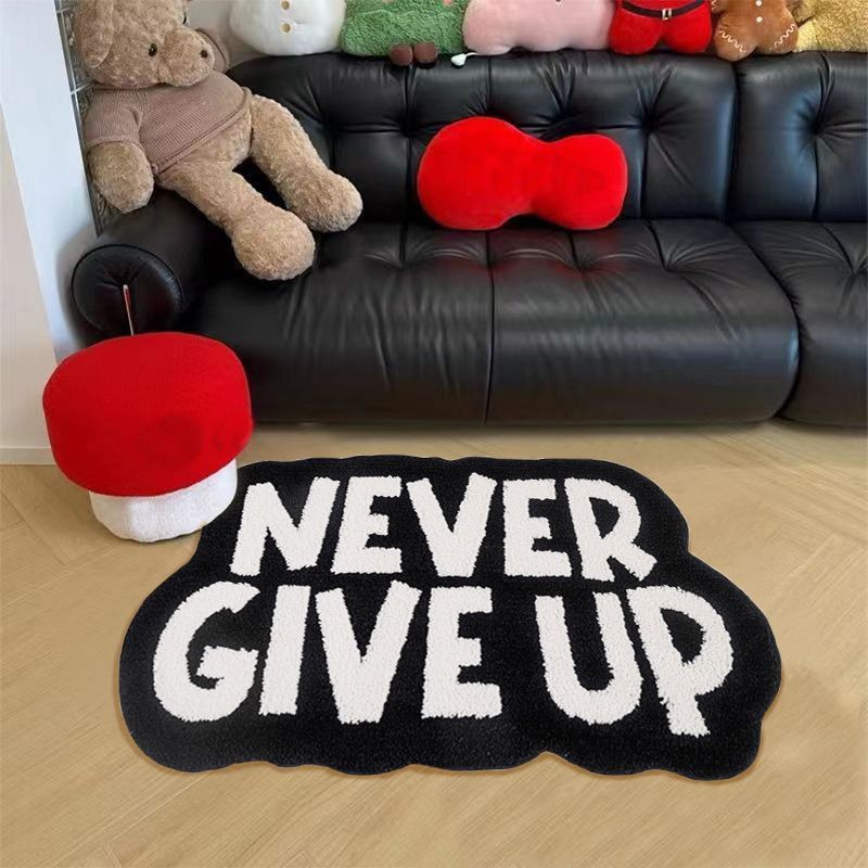 Other Never Give up Carpet Soft Rug Size ONE SIZE - 1 Thumbnail