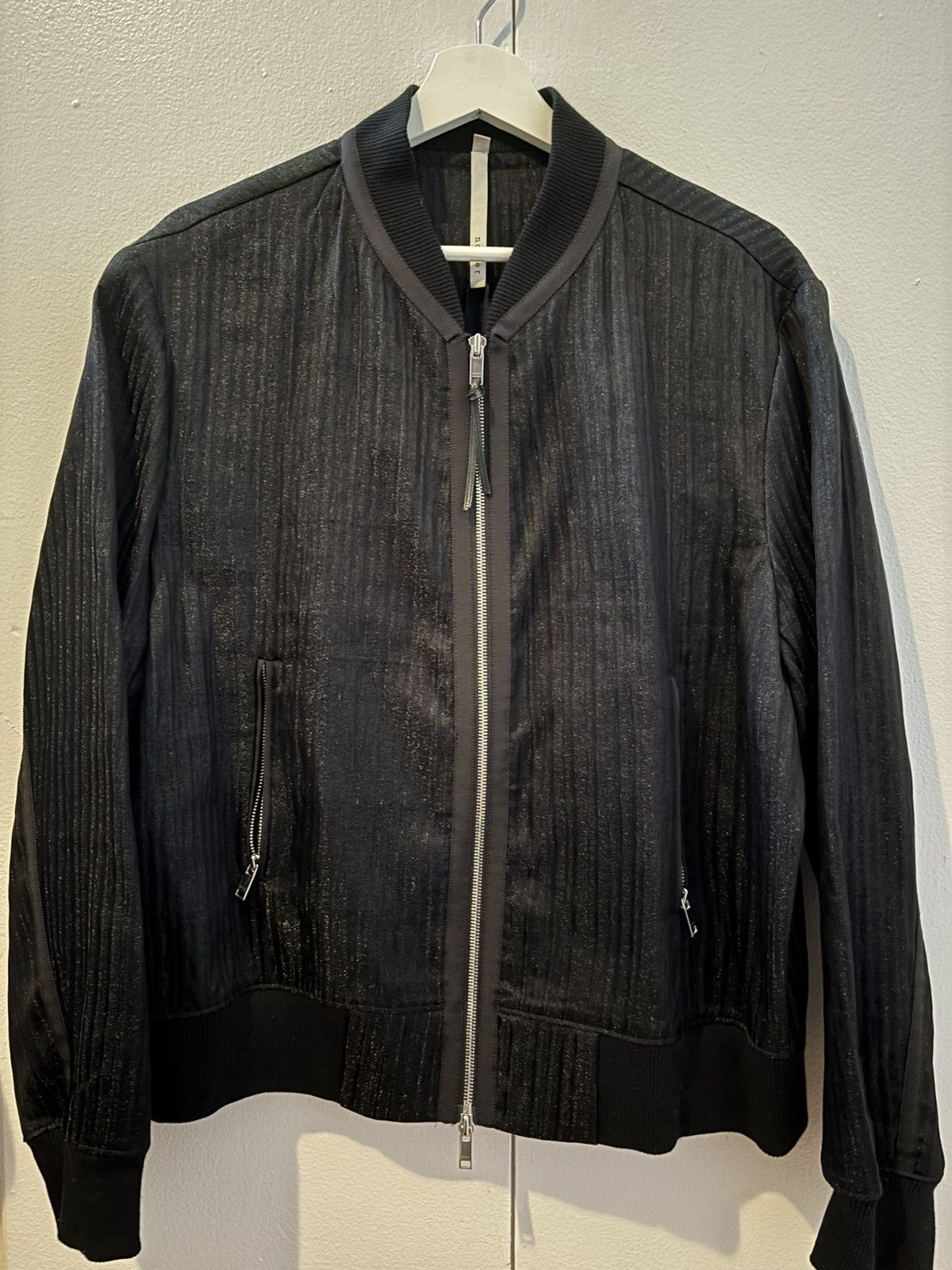 Vintage Brand new NOIRER Silk Bomber Size 50 Size US M / EU 48-50 / 2 - 1 Thumbnail