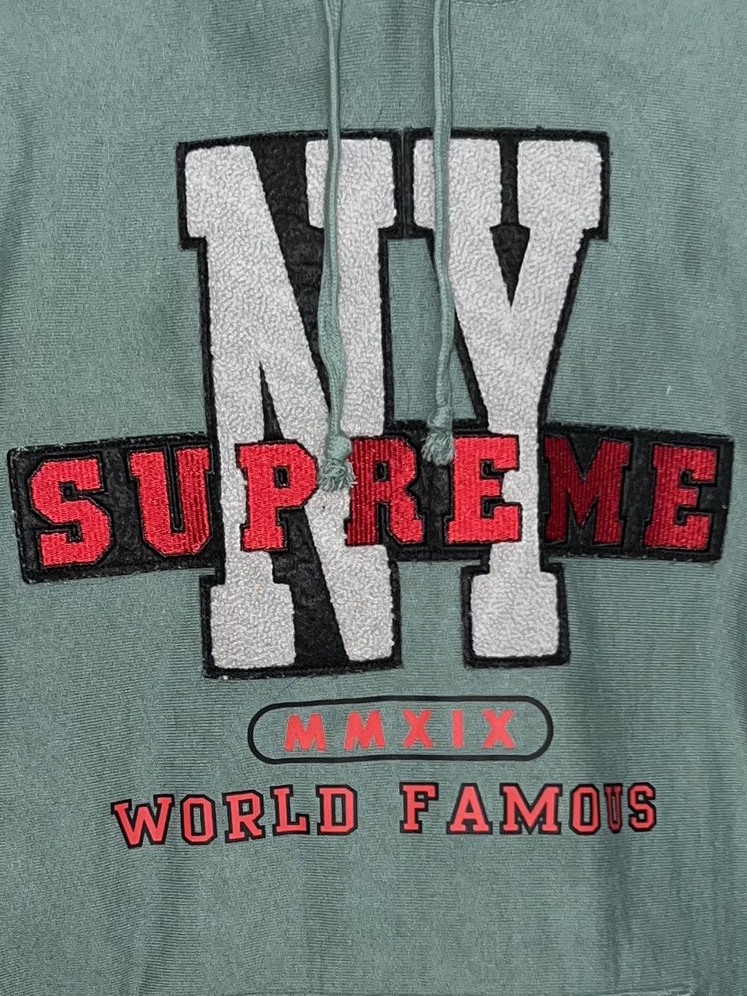 Supreme Supreme NY Hooded Sweatshirt Size US M / EU 48-50 / 2 - 2 Thumbnail