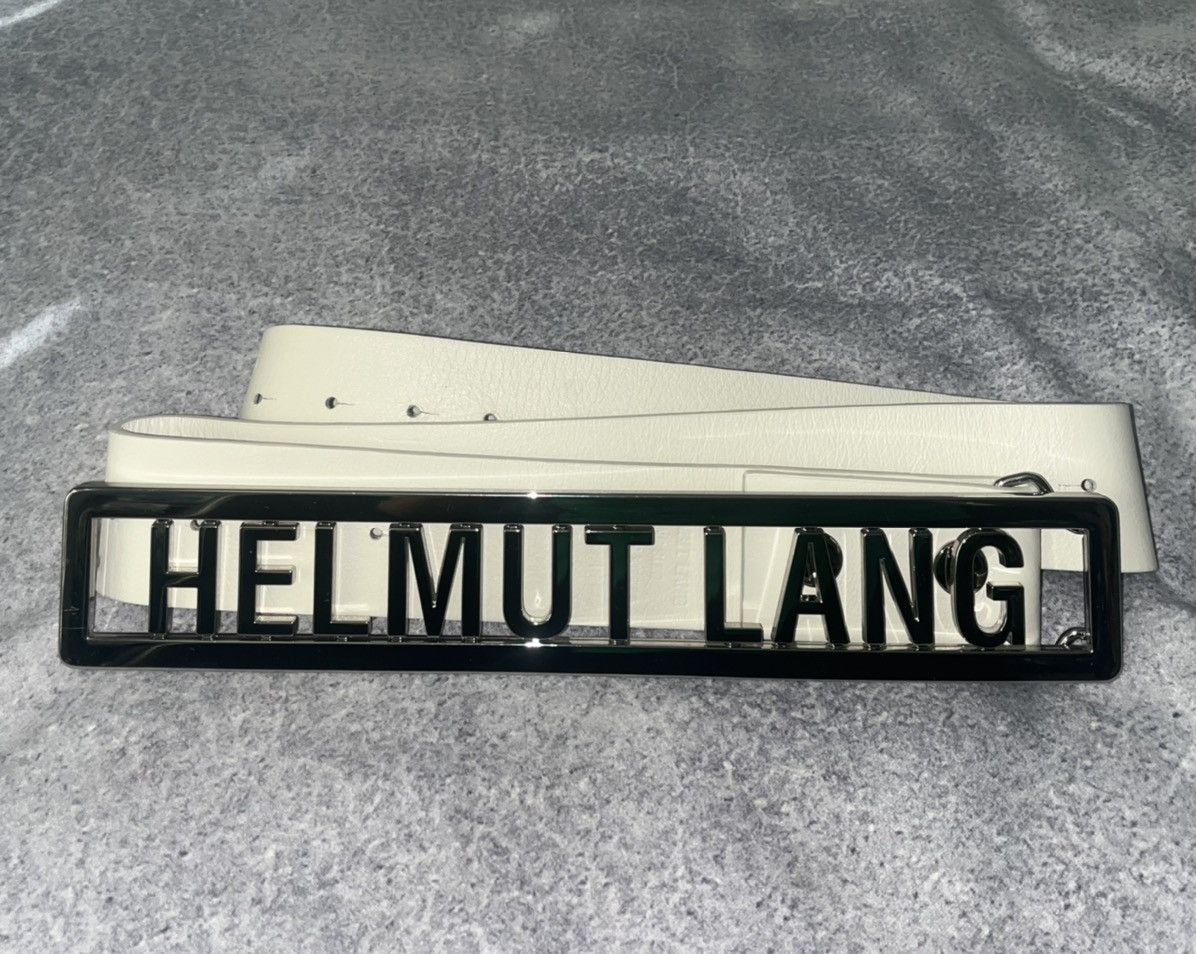 Helmut Lang Helmut Lang Name Plate Belt Size ONE SIZE - 1 Thumbnail