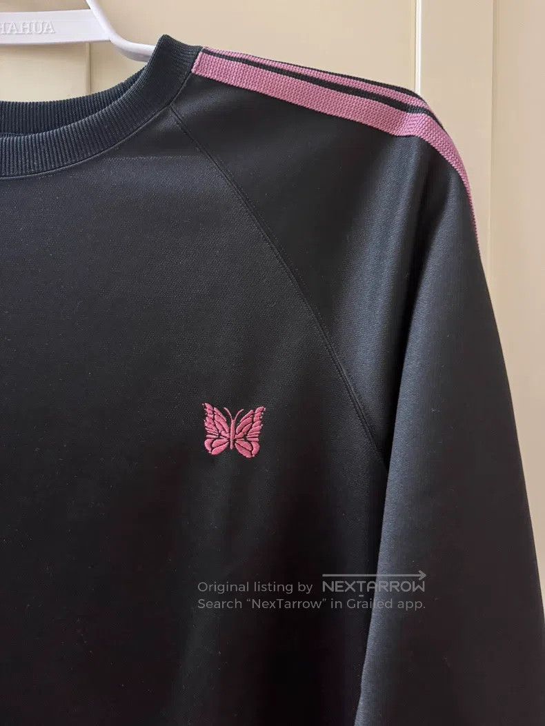 Needles Needles Butterfly embroidered vintage crew neck pullover s Size US XL / EU 56 / 4 - 2 Thumbnail