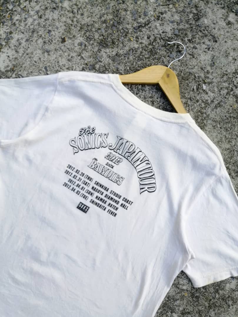 Band Tees × Japanese Brand The Sonics 2012 Japan Tour with The Bawdies Tee Size US M / EU 48-50 / 2 - 7 Thumbnail