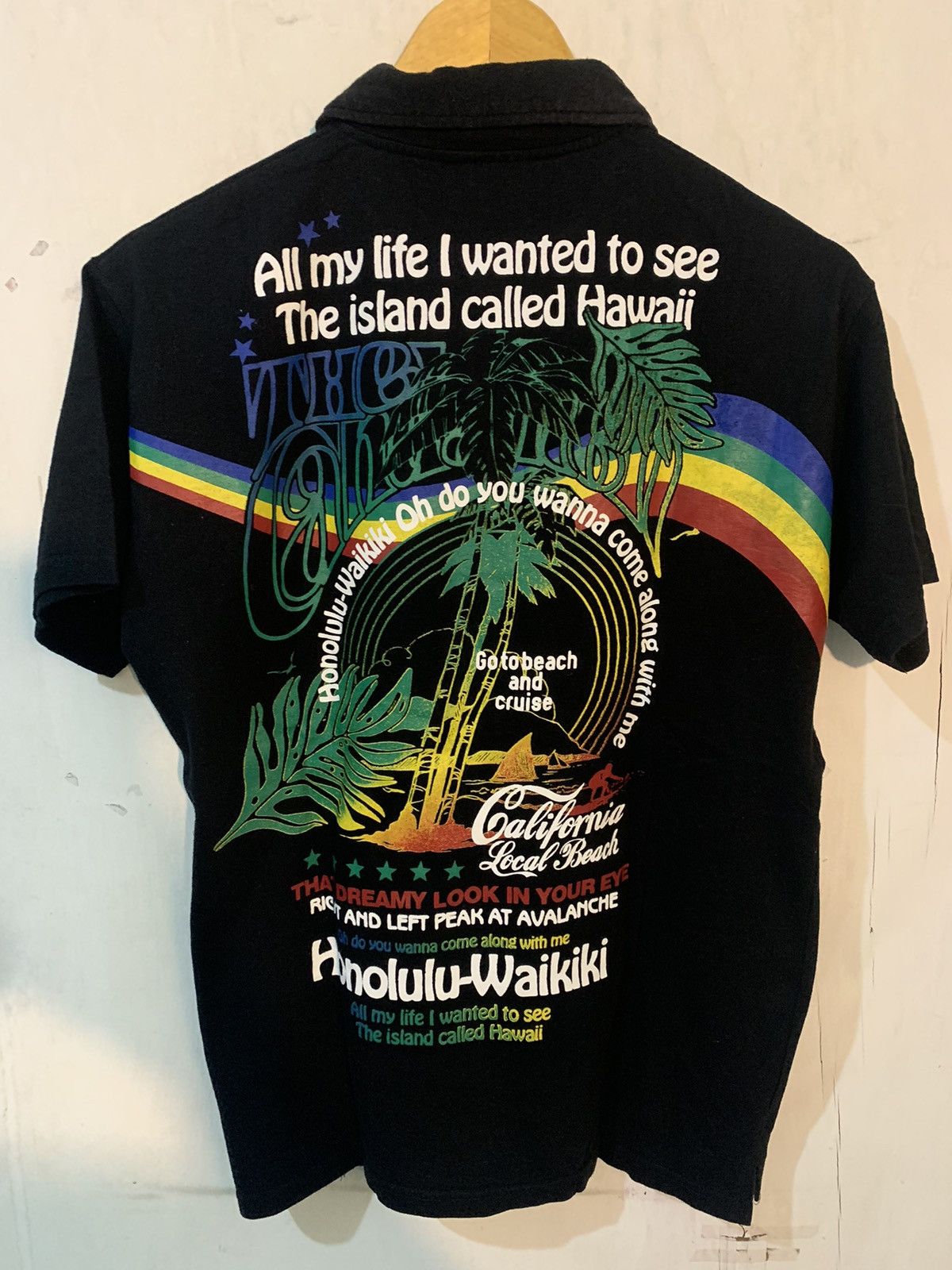 14th Addiction × If Six Was Nine × Le Grande Bleu (L.G.B.) Japanese poem surf kapital styel Size US L / EU 52-54 / 3 - 6 Thumbnail