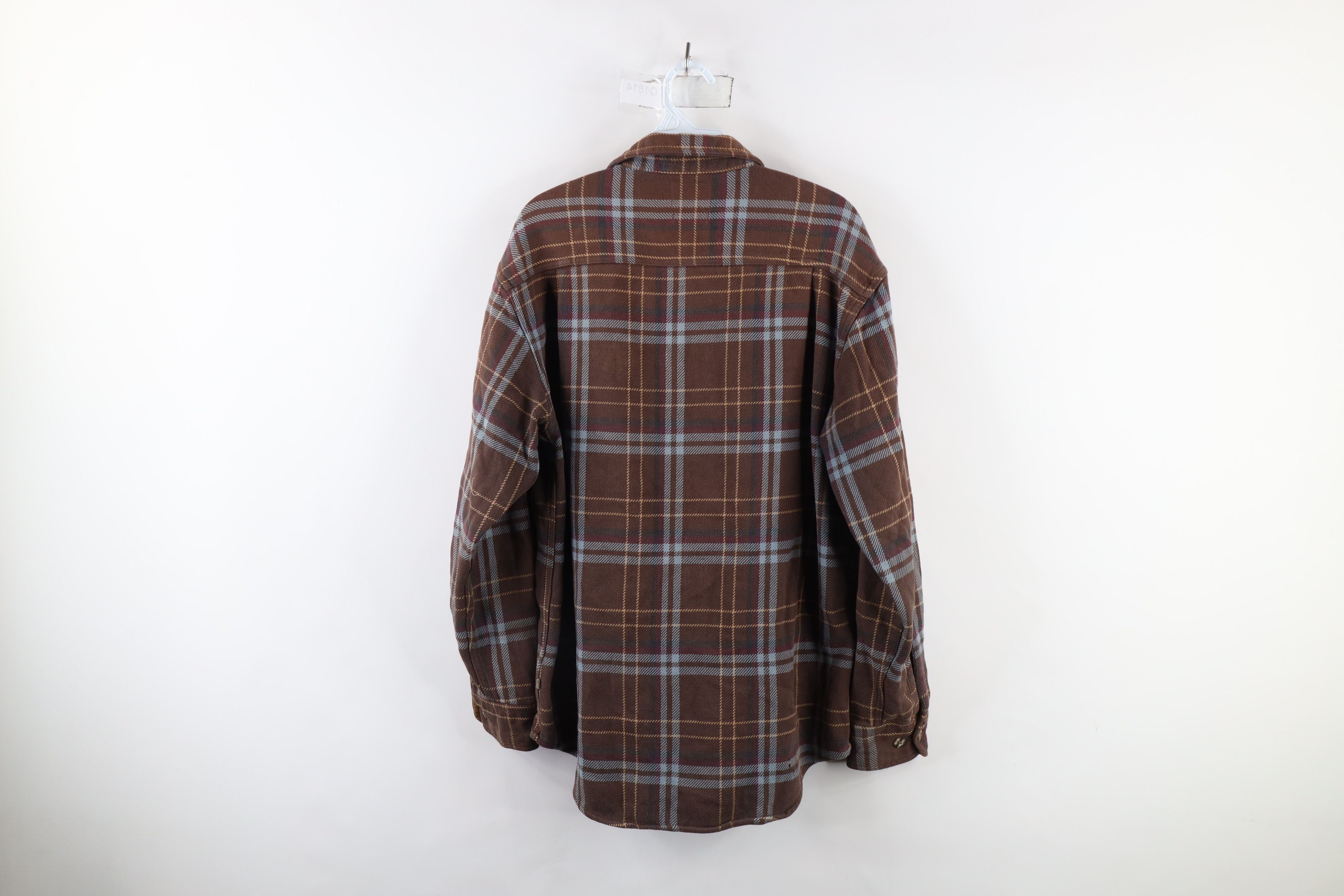Vintage Vintage 90s Streetwear Heavyweight Flannel Button Shirt Size US M / EU 48-50 / 2 - 11 Thumbnail