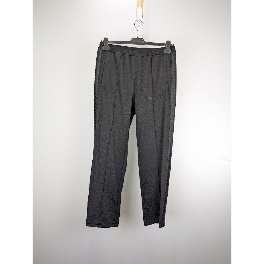Palm Angels o1rshd1 Tuxedo Leopard Track Pants in Black White Size US 32 / EU 48 - 1 Thumbnail