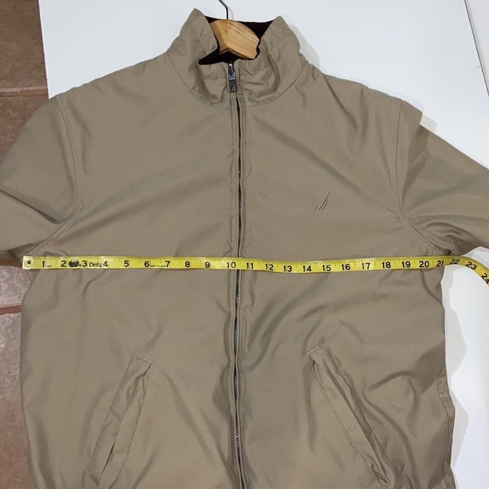 Nautica Nautica l Y2K Reversible Fleece/Khaki Jacket Size Small Size US S / EU 44-46 / 1 - 7 Thumbnail