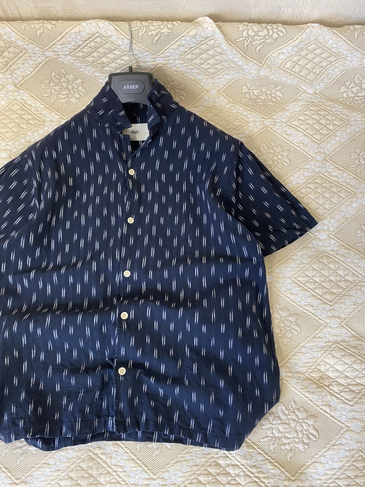 Designer × Folk 🔥 Luxury FOLK Abstract Hawaiian Crazy Shirt Y2K Chief Keef Size US L / EU 52-54 / 3 - 2 Thumbnail