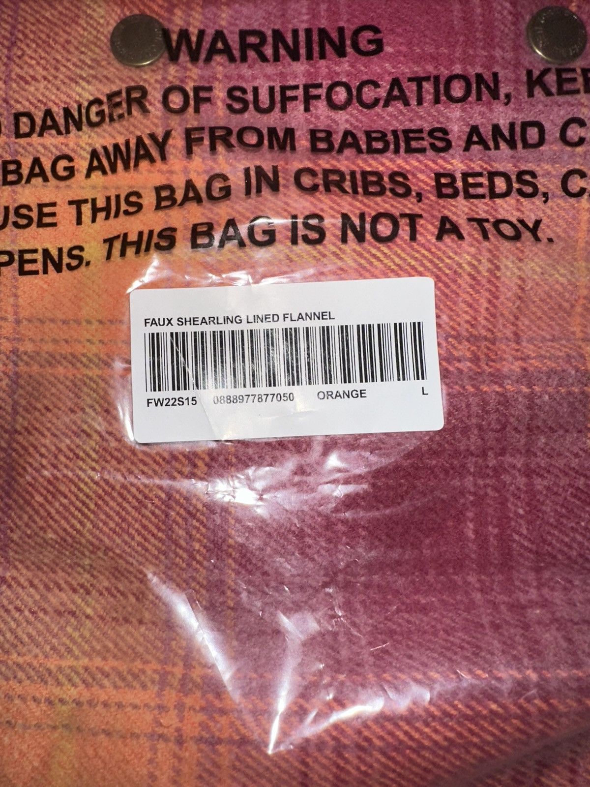 Other Supreme Shearling Lined Flannel Shirt Size US L / EU 52-54 / 3 - 2 Thumbnail