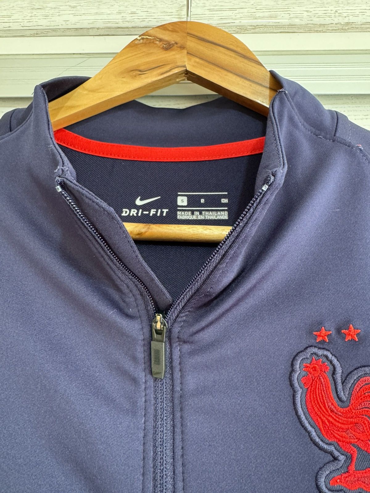 Nike France 2020-2021 Soccer Training Drill Top Football Jersey Size US S / EU 44-46 / 1 - 9 Thumbnail