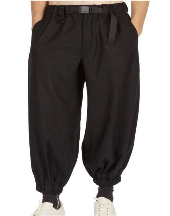 Y-3 FW2023 - WOOL FLANNEL WIDE CARGO PANTS | Grailed