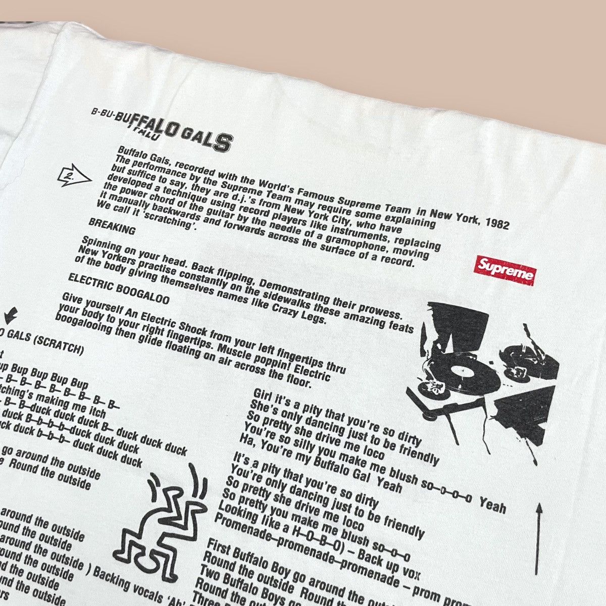 Supreme SS09 Supreme X Malcom Mclaren "Buffalo Gals" Tee Size US L / EU 52-54 / 3 - 6 Thumbnail