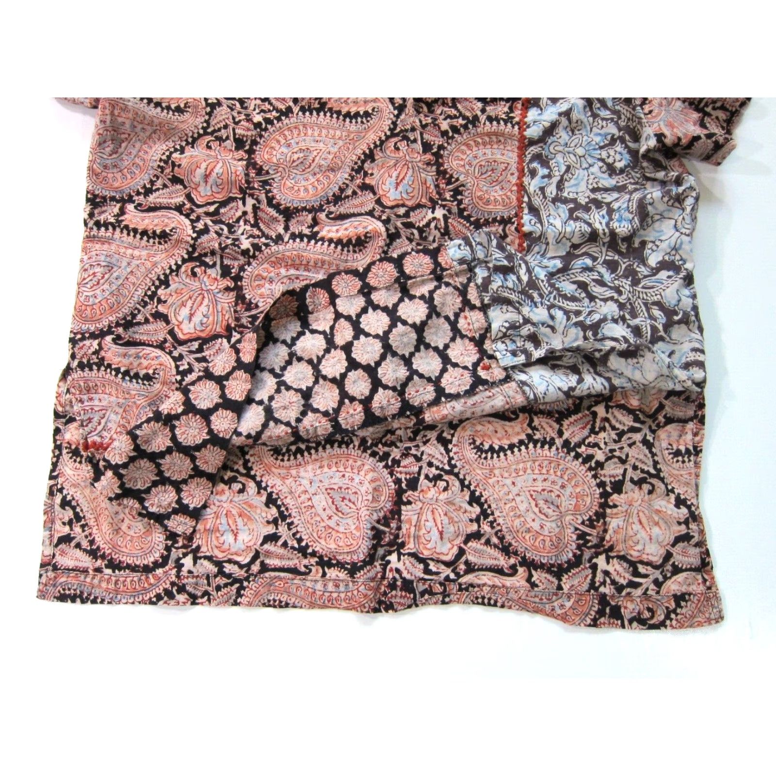 Vintage Vintage Handmade Blouse Tunic Peasant Top M-L Silk? Size M / US 6-8 / IT 42-44 - 5 Thumbnail