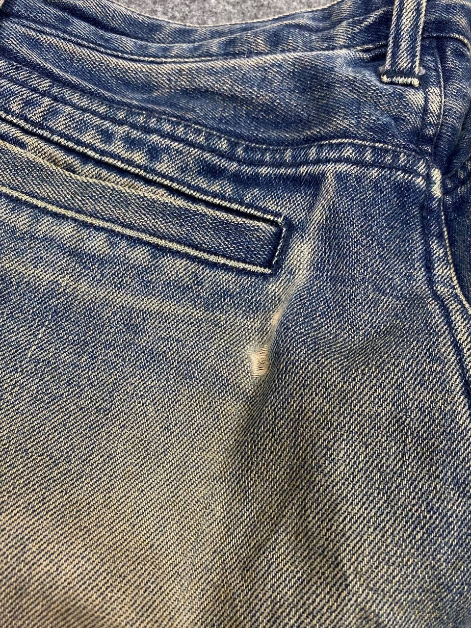 PPFM vintage 90s ppfm bondage style distressed flare denim Size US 32 / EU 48 - 4 Thumbnail