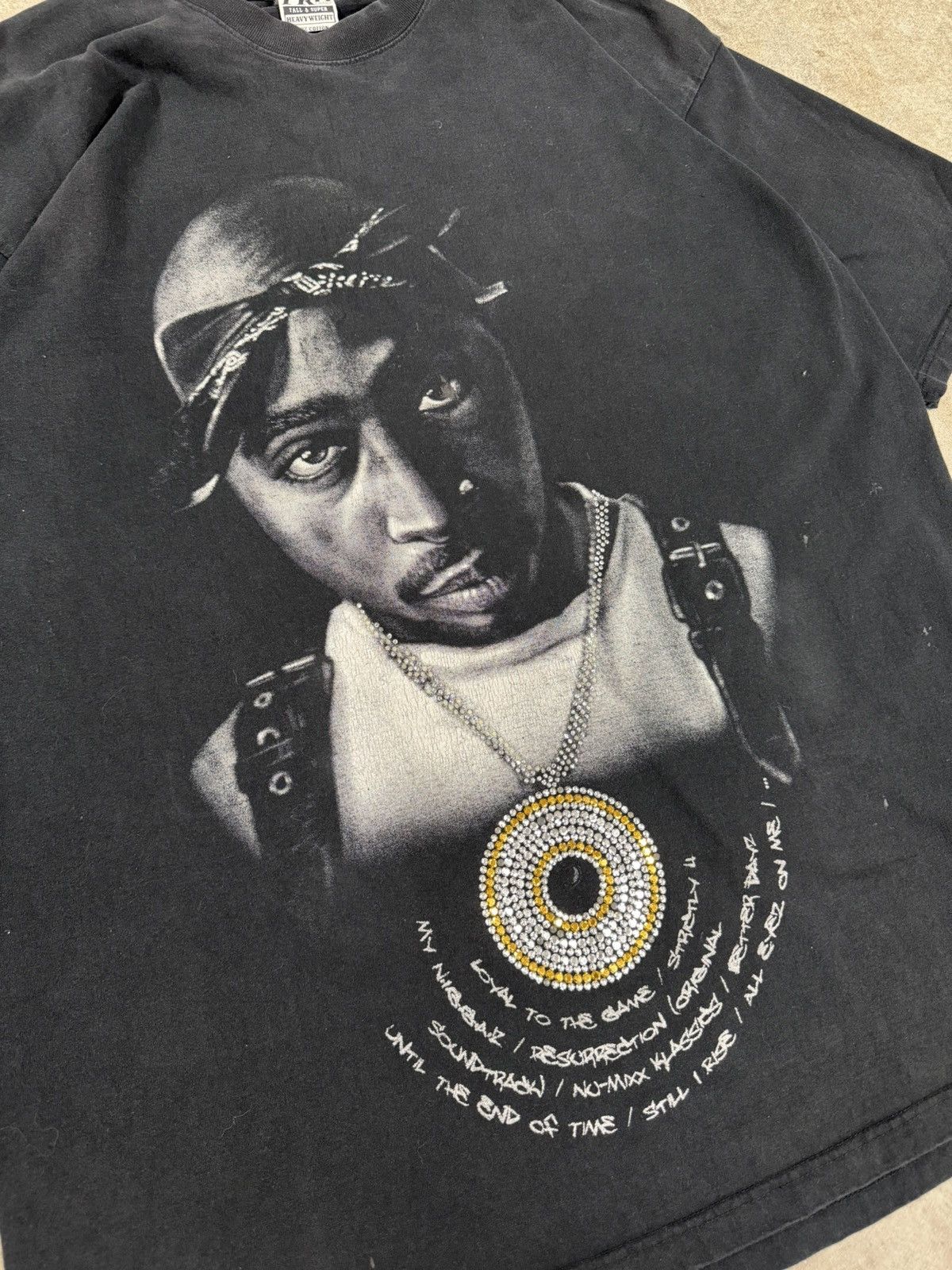 Rap Tees × Vintage Vintage 00’s Y2K 2 Pac Pro Club 3XL Tall Tee Size US XXL / EU 58 / 5 - 2 Thumbnail