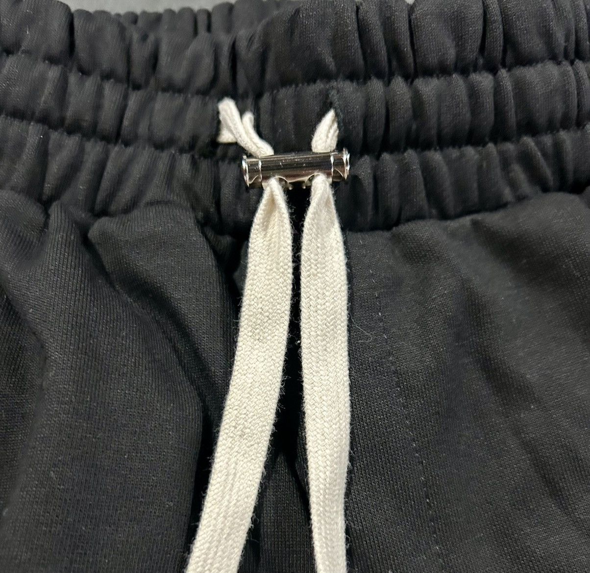 Godspeed Godspeed Mens OG Logo Sweatpants Black/Silver Satin LG Size US 34 / EU 50 - 2 Thumbnail
