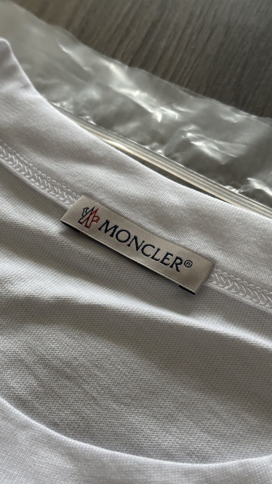Moncler Moncler Maglia T-Shirt White Size US XL / EU 56 / 4 - 3 Thumbnail