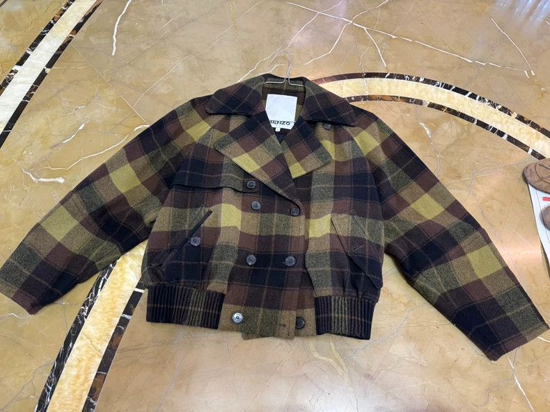 Kenzo KENZO A woman's double-breasted wool jacket Size S / US 4 / IT 40 - 1 Thumbnail