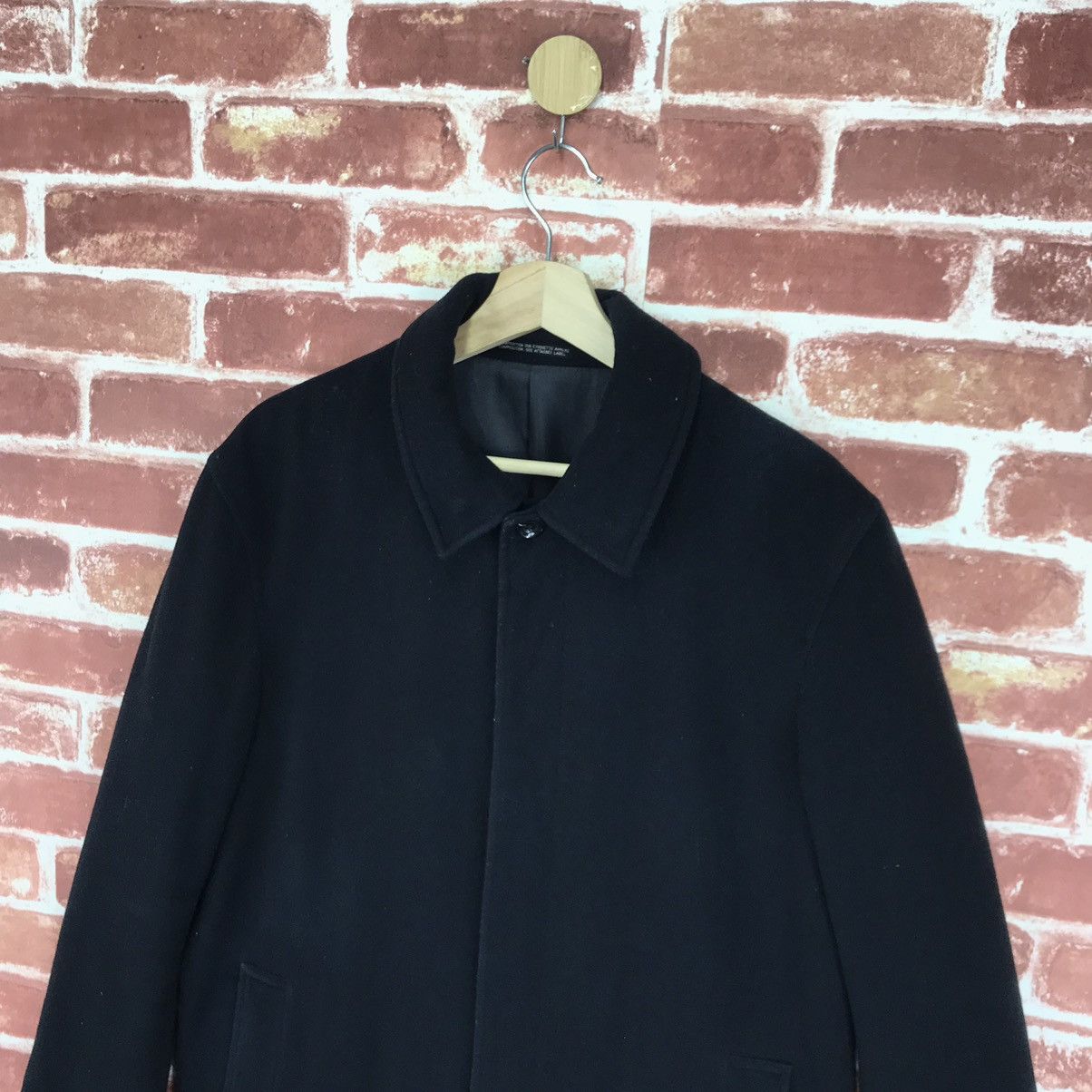 Yohji Yamamoto INED By Yohji Black Wool Coat Size US M / EU 48-50 / 2 - 4 Thumbnail