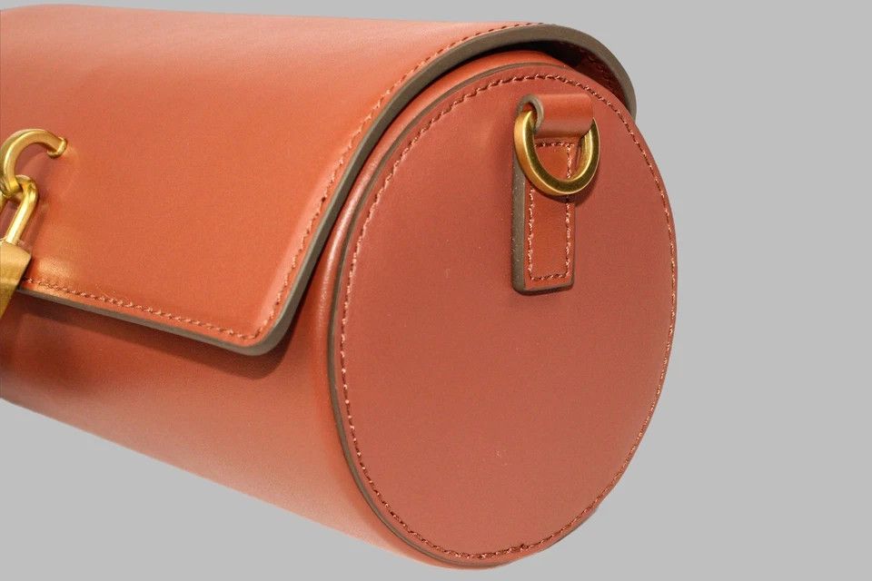 Bape BAPY by A Bathing Ape Padlock Mini Leather Bag — Brown Size ONE SIZE - 10 Thumbnail