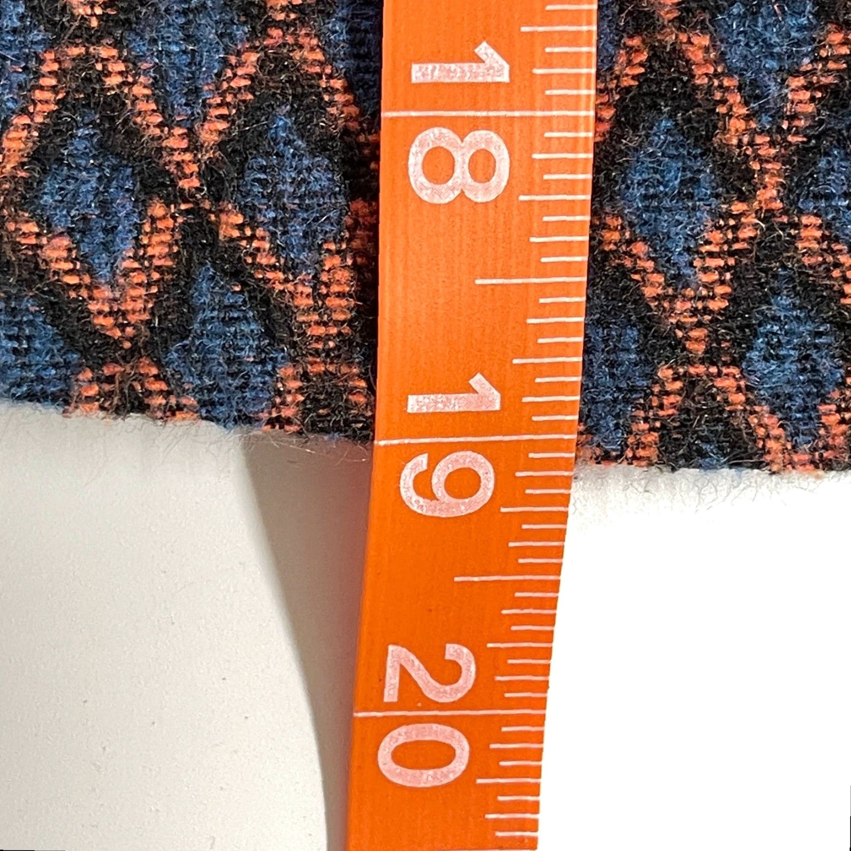 Vintage VINTAGE Evette K Jacket XS Blue Orange Black Wool Blend Blazer Avant Garde Art Deco Jacket Women XS Regular Size Short Sleeve Size XS / US 0-2 / IT 36-38 - 5 Thumbnail