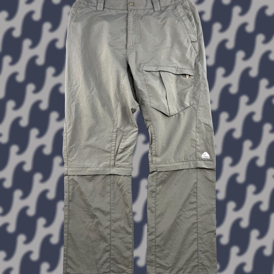 Nike ACG VINTAGE Nike ACG Pants Mens M Beige Transformer Cargo Baggy Size US 31 - 1 Thumbnail