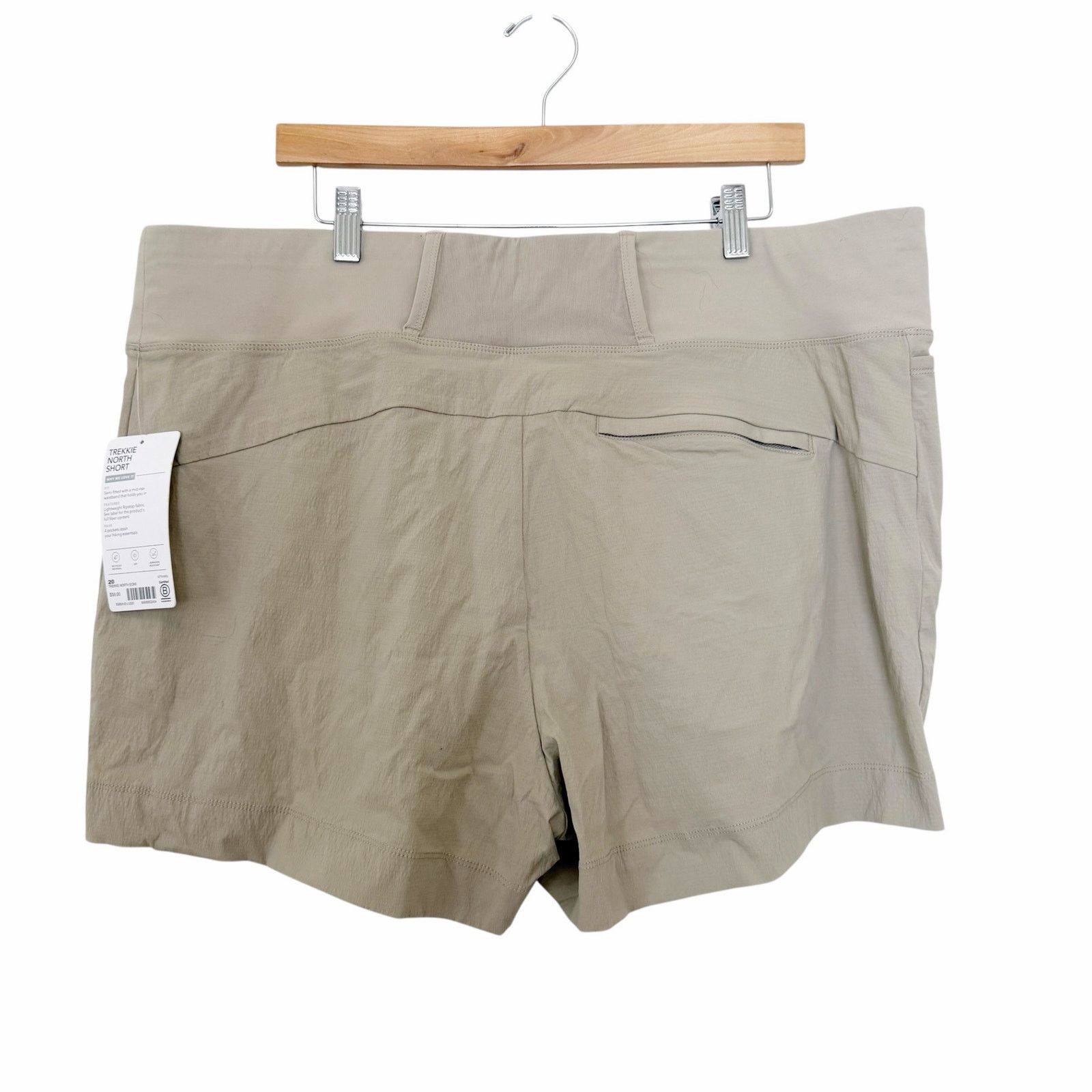 Athleta Athleta Tan Trekkie North Shorts Sz 20 Size 42" / US 20 - 7 Thumbnail