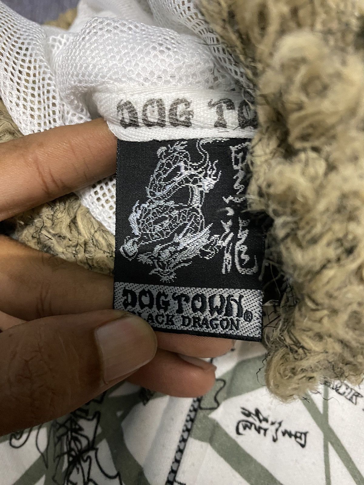 Dogtown × Japanese Brand DOGTOWN BLACK DRAGON FULL PRINT FUR HOODIE Size US XL / EU 56 / 4 - 9 Thumbnail