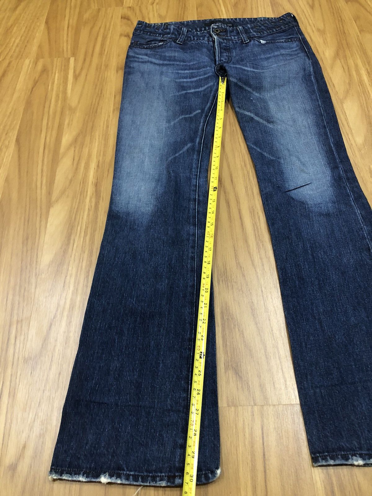 Japanese Brand Made in Japan Agosto Studded Denim Pant Size US 30 / EU 46 - 19 Thumbnail
