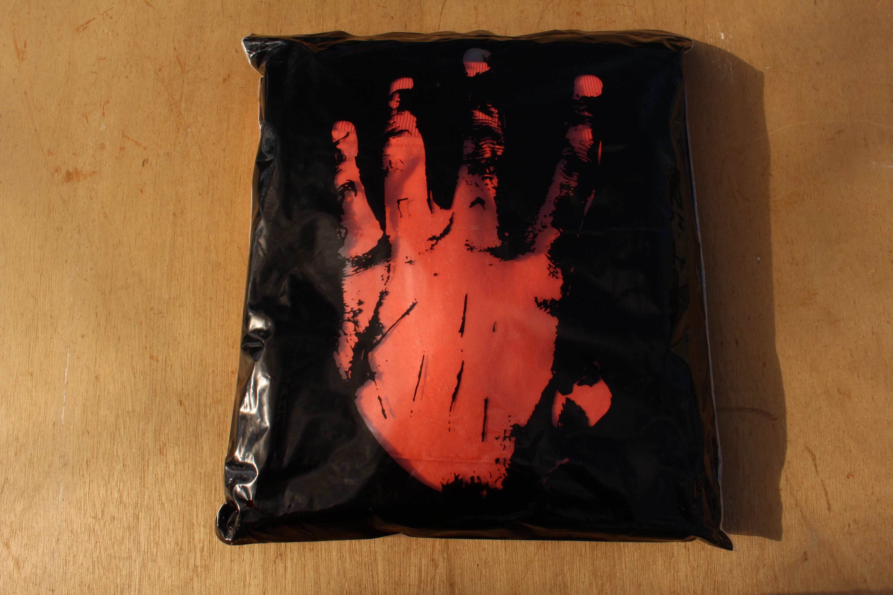 Revenge X HEARTBREAK OUTLINE HOODIE ORANGE/BLACK Size US XL / EU 56 / 4 - 2 Thumbnail
