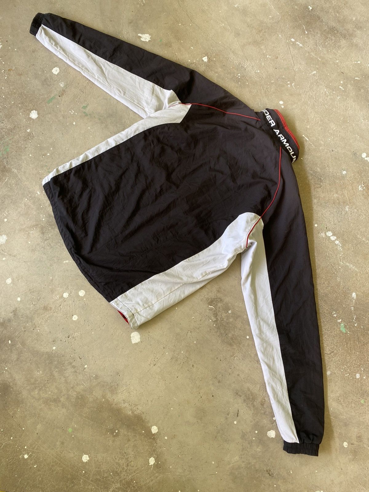 Under Armour Under Armour Zip Track Jacket Black Red Size US M / EU 48-50 / 2 - 11 Thumbnail