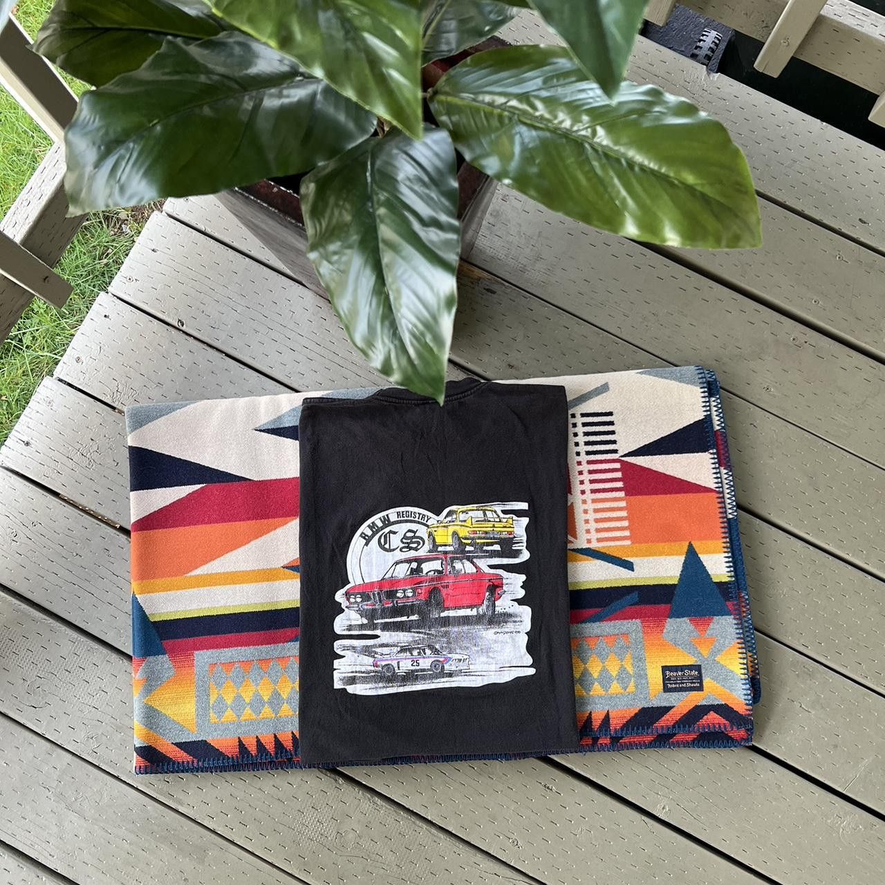 BMW × Vintage Vintage 90 BMW t shirt Size US XL / EU 56 / 4 - 1 Thumbnail