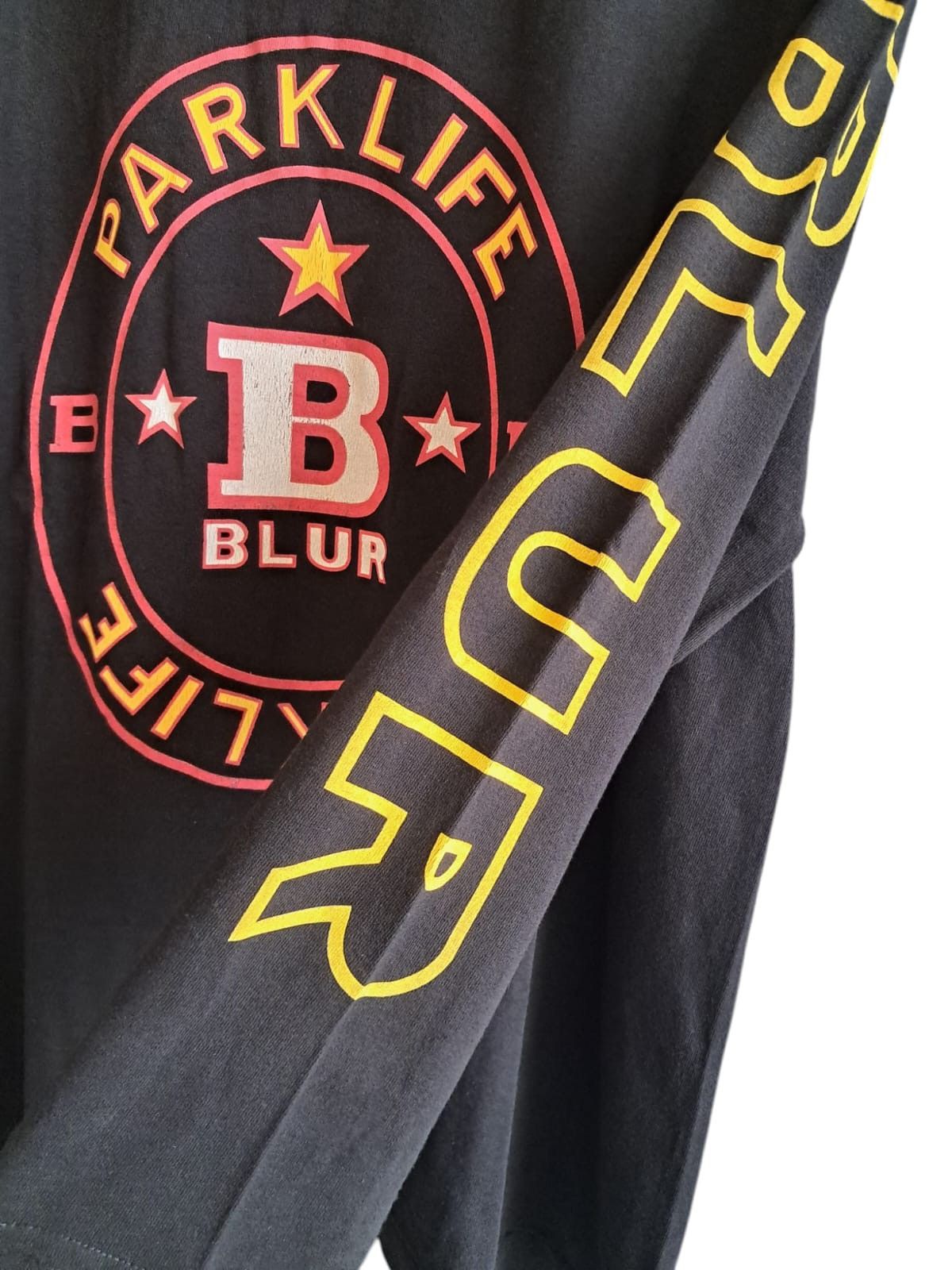 Vintage Vintage 90s Blur Parklife Longsleeve T-Shirt Size US L / EU 52-54 / 3 - 3 Thumbnail