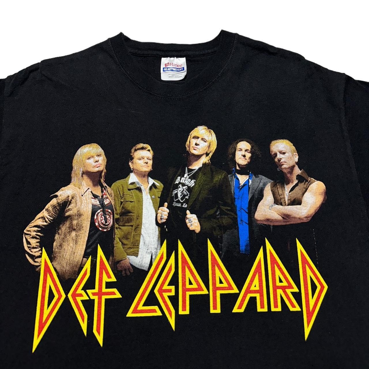 Band Tees × Hanes × Vintage Y2K Def Leppard 2007 Tour T-Shirt Size US L / EU 52-54 / 3 - 3 Thumbnail