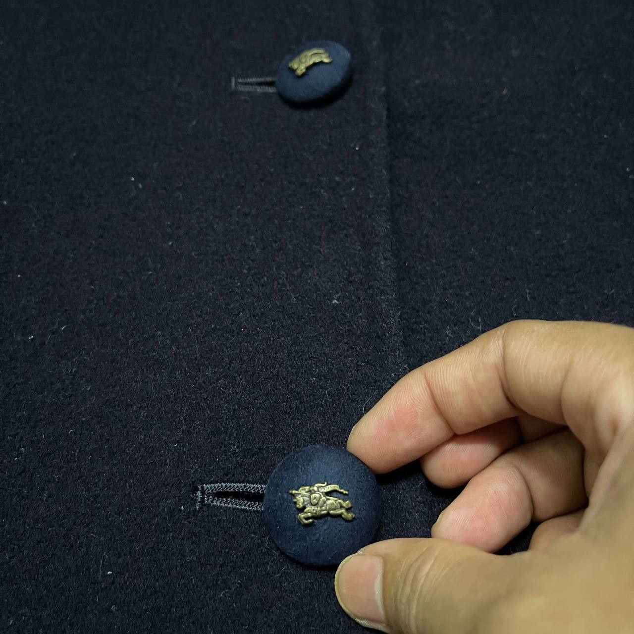 Burberry Vintage Burberry Wool Overcoat Size M / US 6-8 / IT 42-44 - 6 Thumbnail