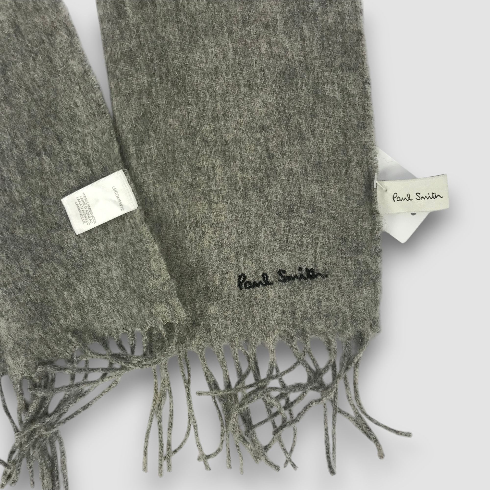 Paul Smith Vintage Paul Smith Scarf Muffler Wool Cashmere Scarves Size ONE SIZE - 5 Thumbnail
