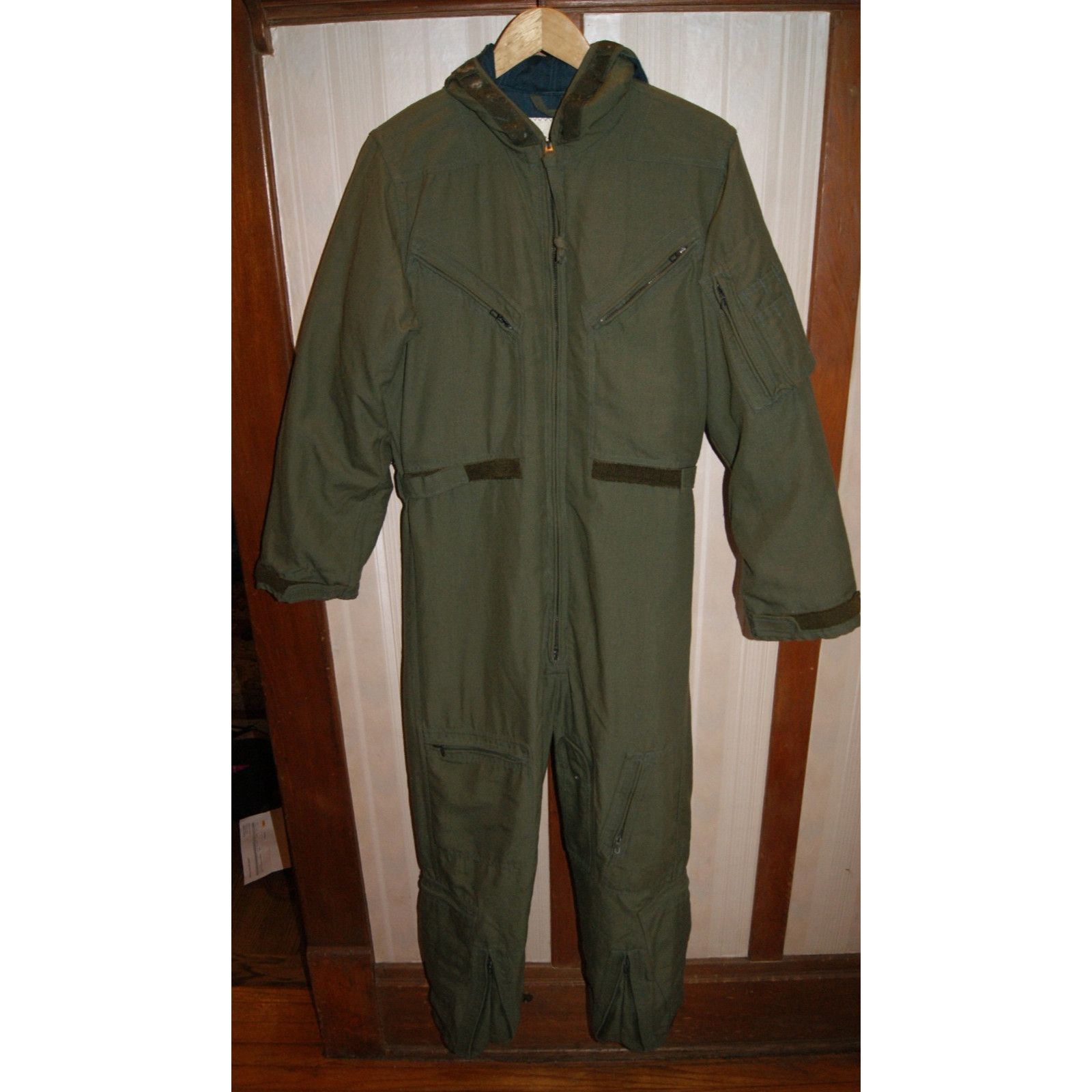 Mustang VTG Mustang Aviation Pilot Coveralls Mac-20 8R Lined Hood Size US 38 / EU 54 - 1 Thumbnail