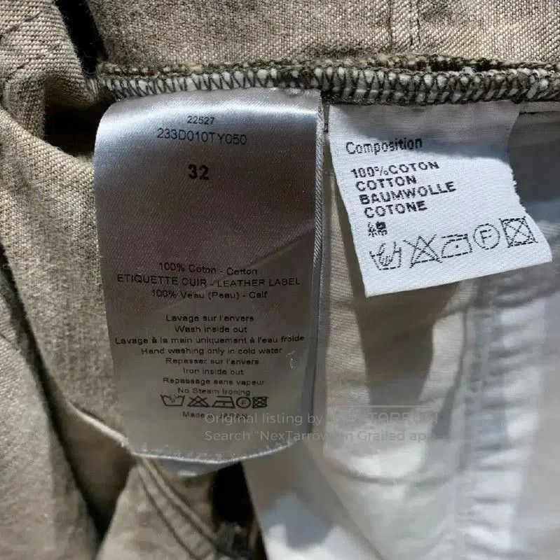 Other Dior Khaki Denim Casual Pants for Men . Size US 32 / EU 48 - 6 Thumbnail