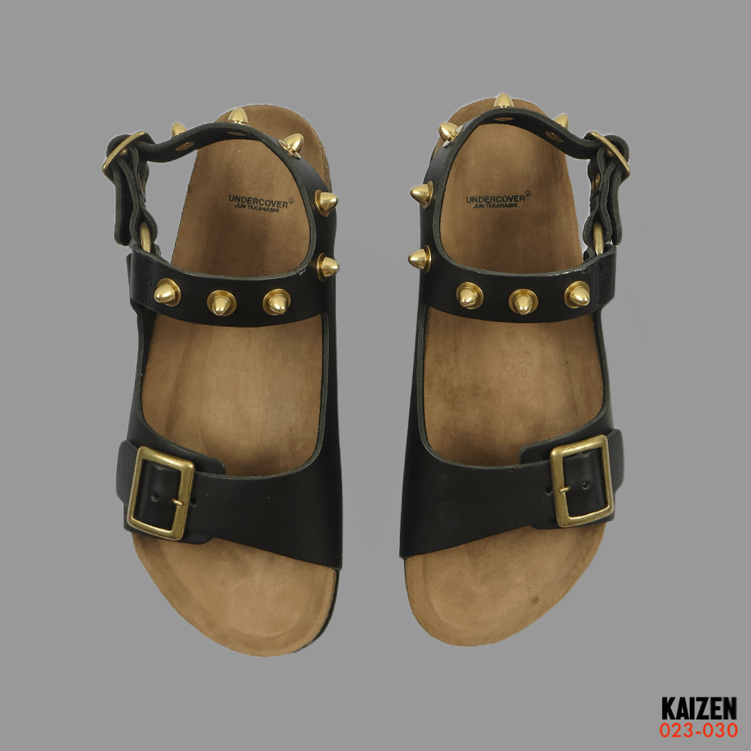 Undercover UNDERCOVER - S/S 21 - STUDDED LEATHER SANDALS Size US 10.5 / EU 43-44 - 4 Thumbnail