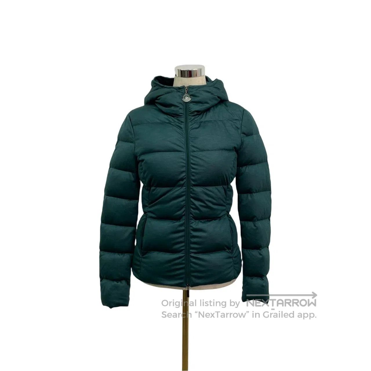 Moncler Moncler Green Down Jacket. Size S / US 4 / IT 40 - 5 Thumbnail