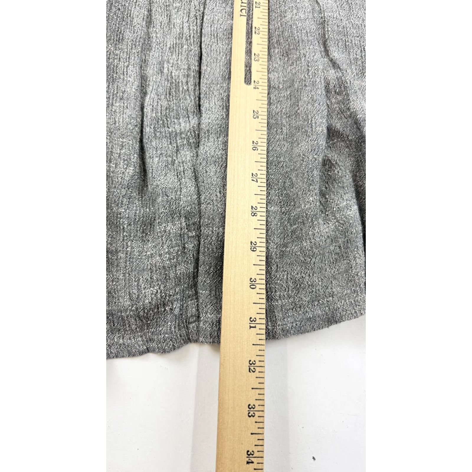 Vintage Otis & Maclain Dress Womens XS Gray Sleeveless Collared Button Front Pockets Casual Solid Size XS / US 0-2 / IT 36-38 - 7 Thumbnail