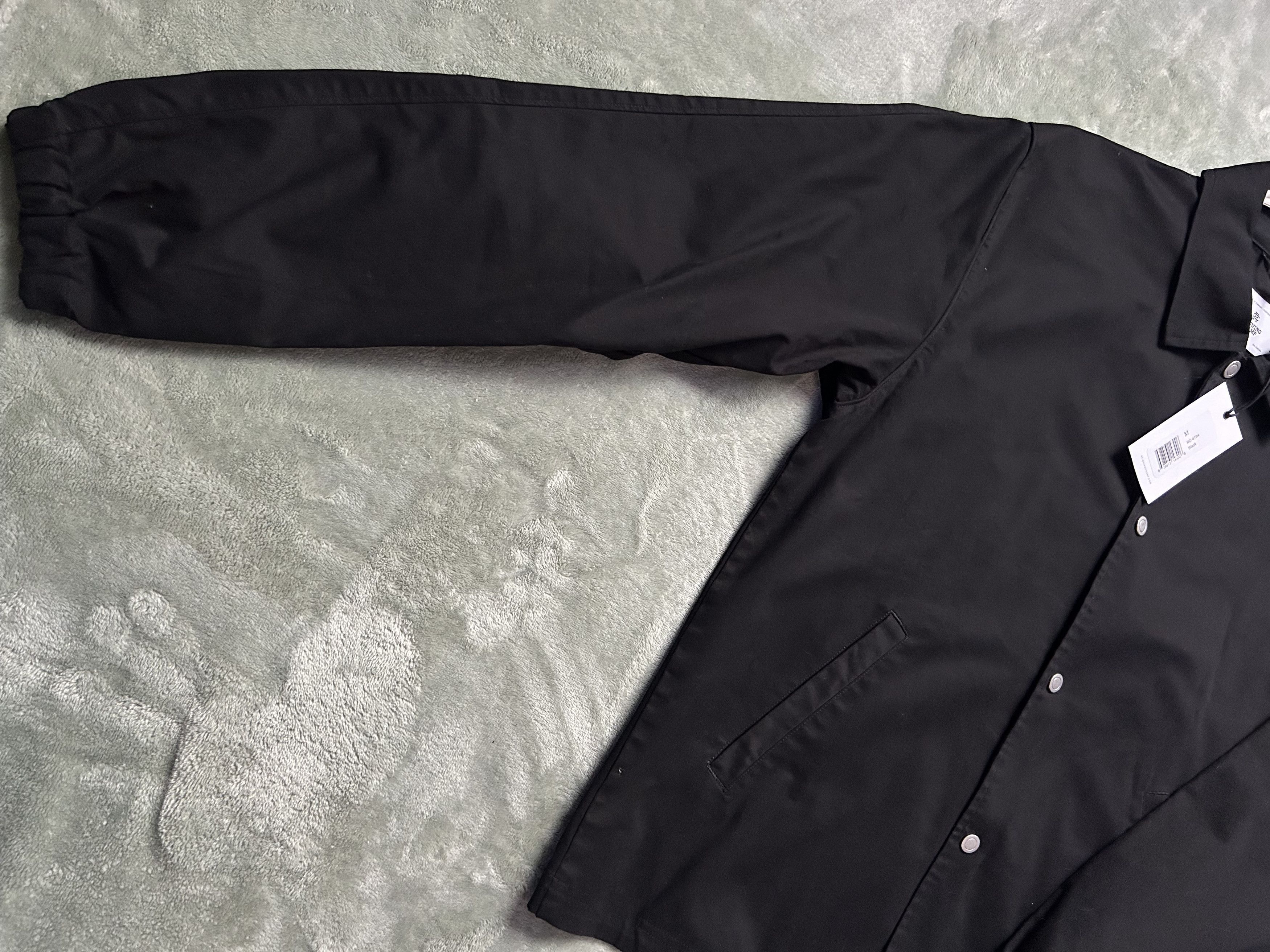 Reigning Champ Reigning Champ Ripstop Coach Jacket Black -Size M NWT Size US M / EU 48-50 / 2 - 10 Thumbnail