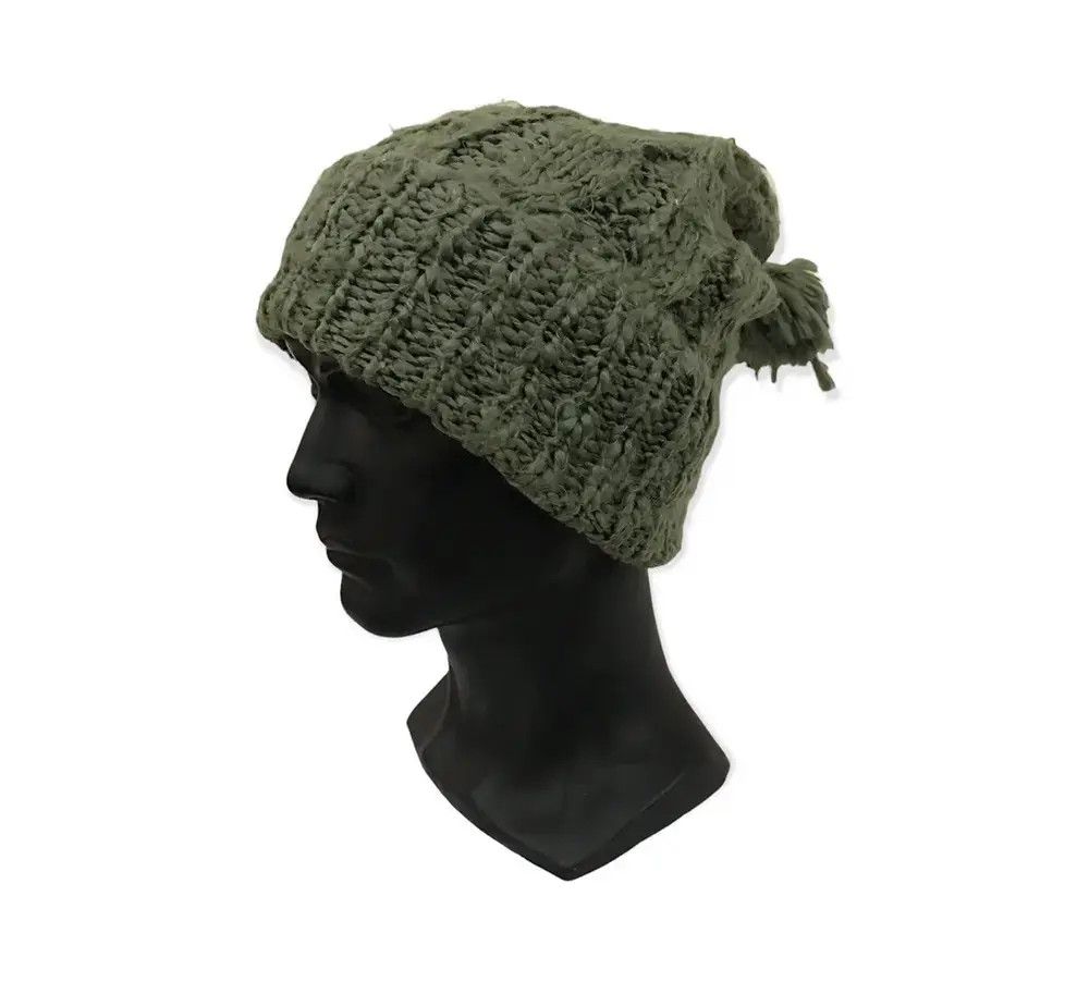 Japanese Brand Japanese Brand Knit Beanie Hat Size ONE SIZE - 1 Thumbnail