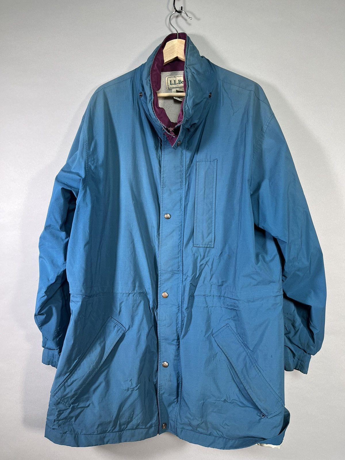 Goretex × L.L. Bean × Vintage Turquoise Vintage L.L.Bean Waterproof Goretex Parka Shell Size US XL / EU 56 / 4 - 1 Thumbnail