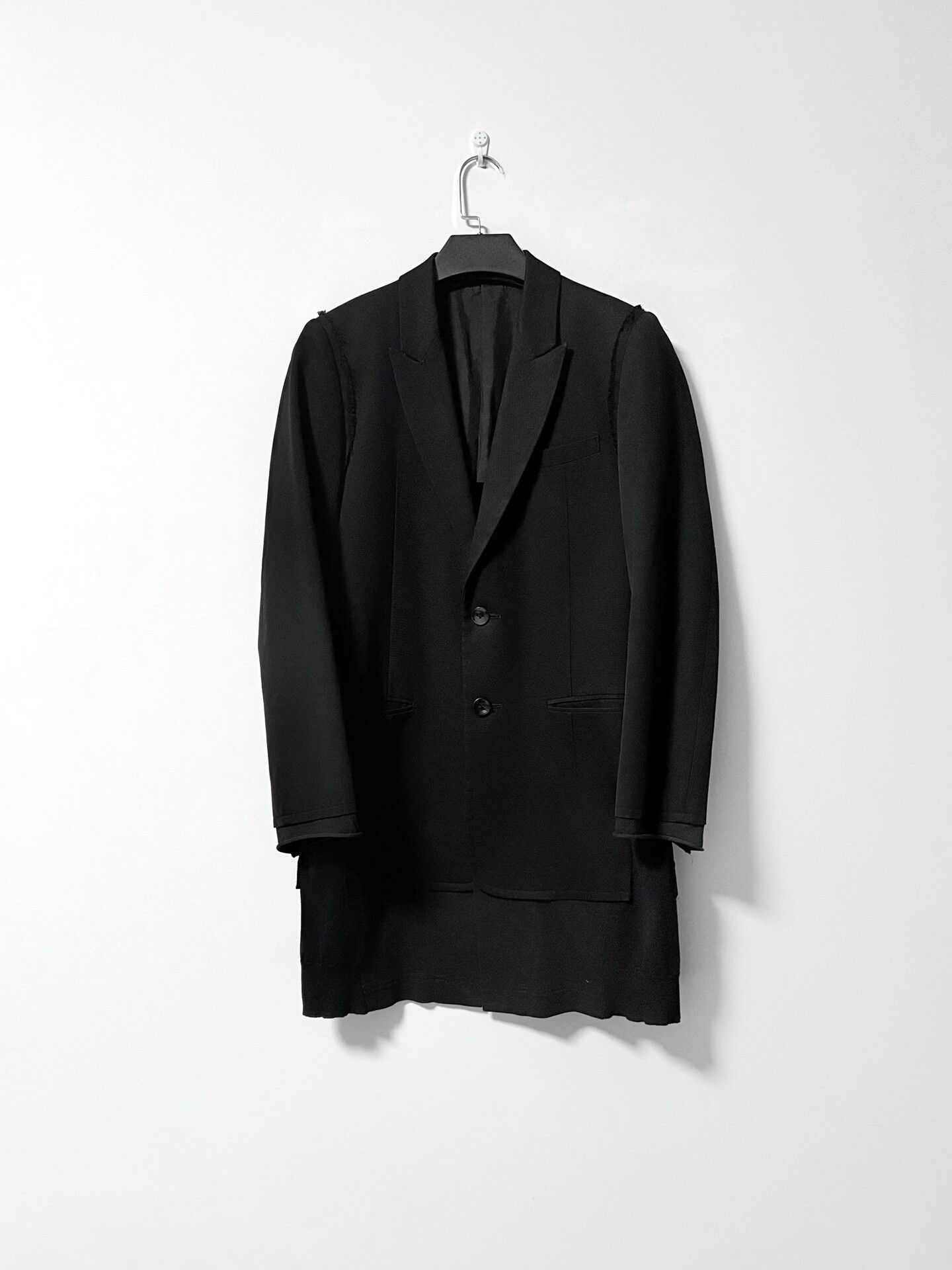 Undercover Undercover Distressed Black Suit Jacket Size US L / EU 52-54 / 3 - 1 Thumbnail