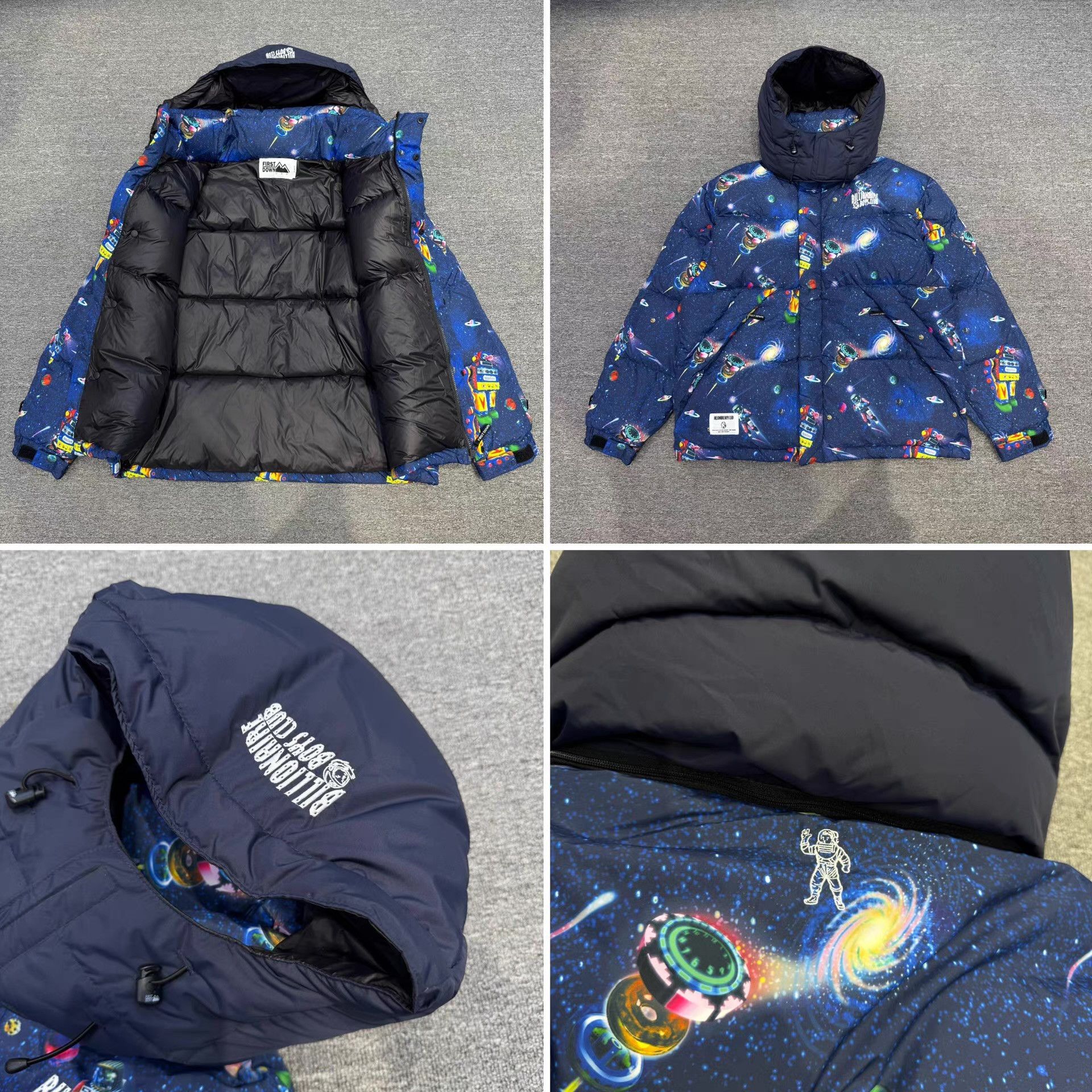 Billionaire Boys Club BBC x First Down Down Jacket Q5 Size US XL / EU 56 / 4 - 4 Thumbnail