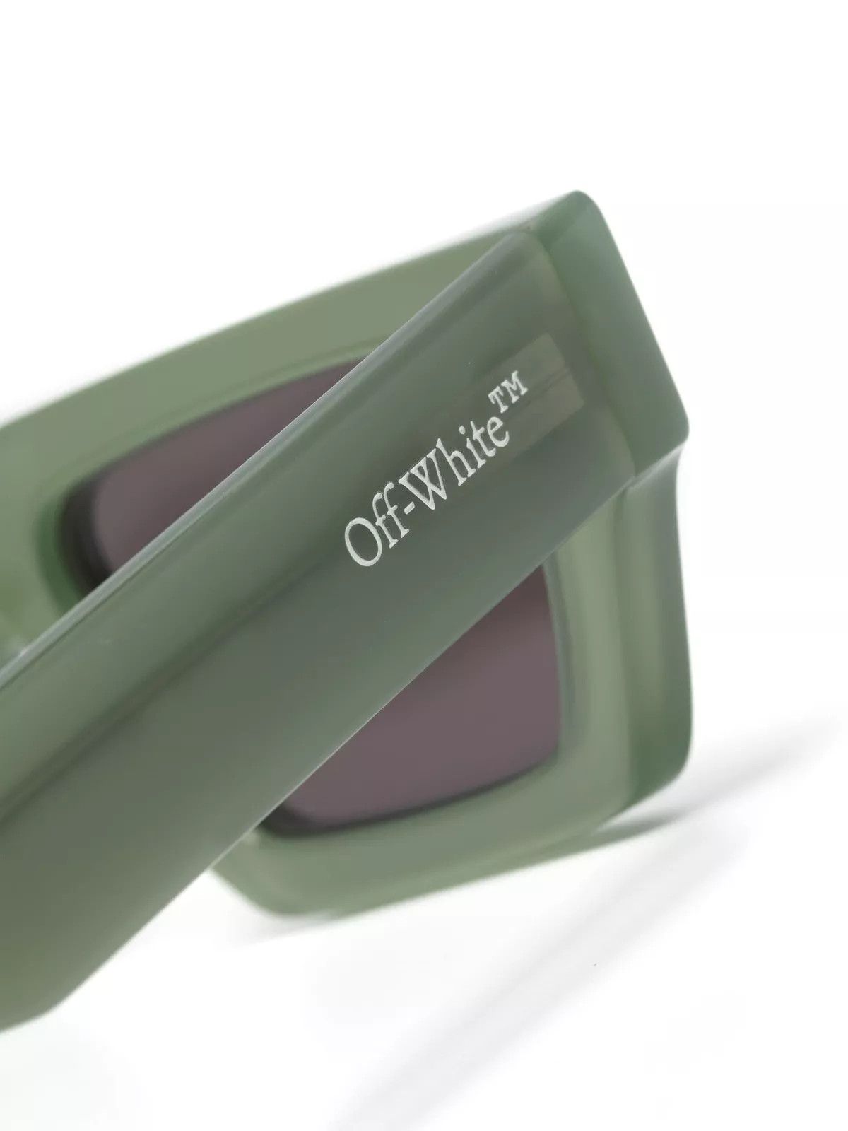 Off-White NEW OFF-WHITE OERI129S24PLA0015707 Green Size ONE SIZE - 2 Thumbnail