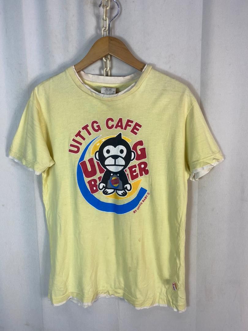 Japanese Brand Uittg baby cafe burger printed tshirt Size US M / EU 48-50 / 2 - 1 Thumbnail