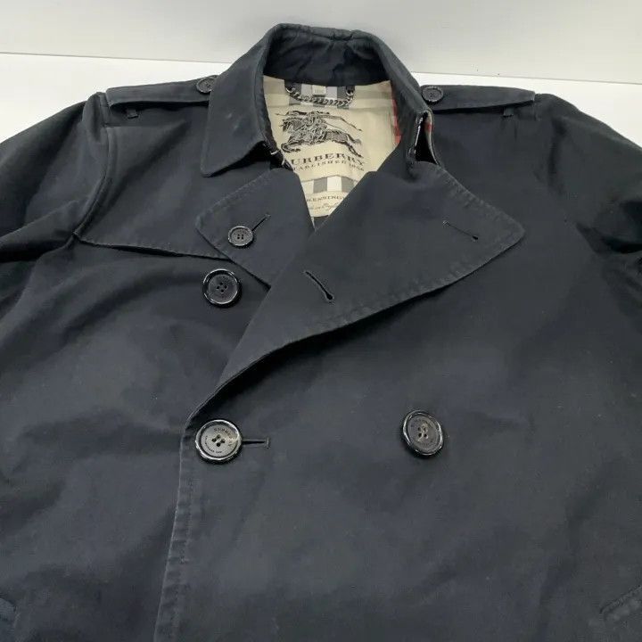 Burberry Burberry Burberry Double-Breasted Mid-Length Coat for Men- Size US L / EU 52-54 / 3 - 3 Thumbnail