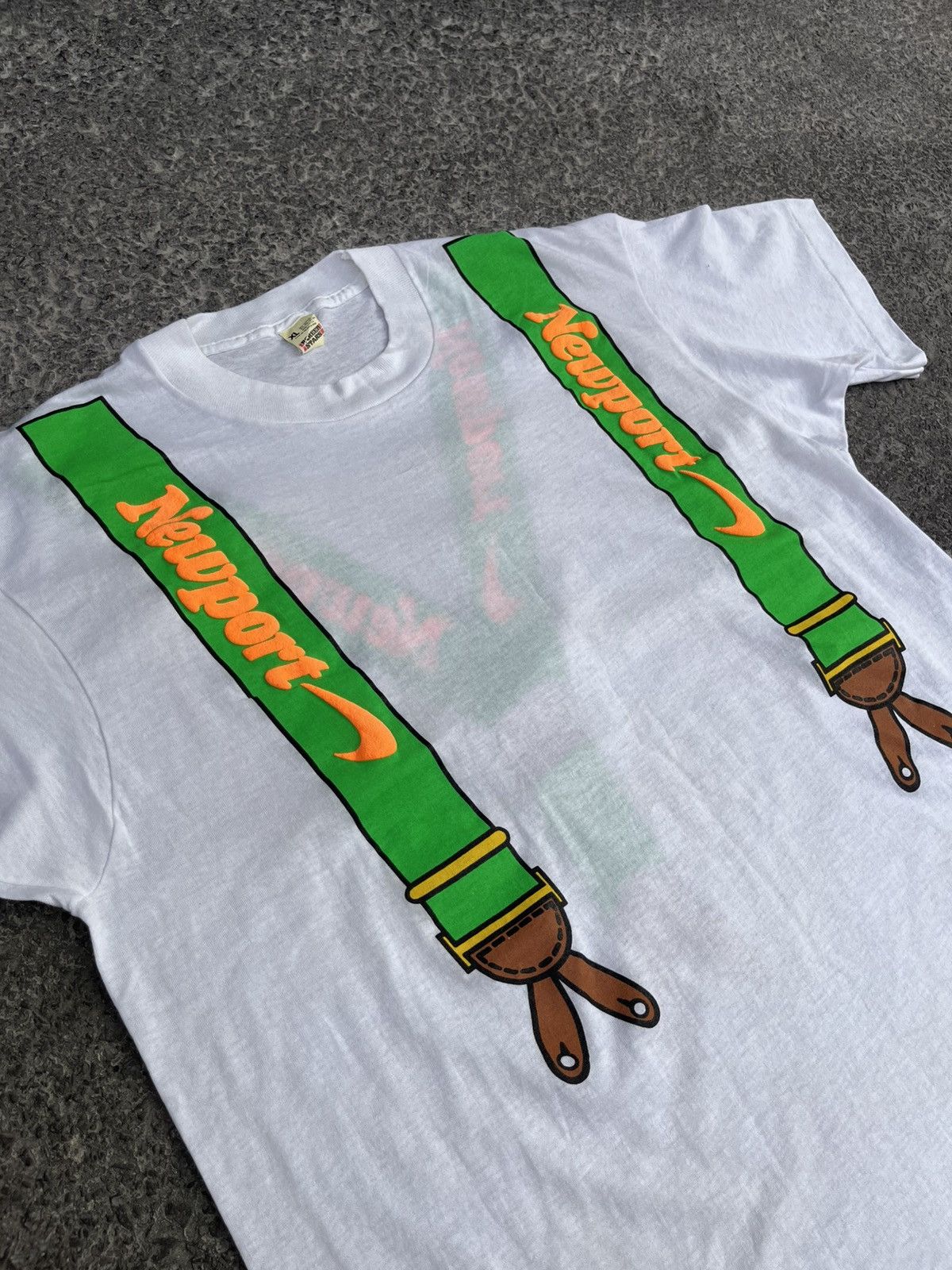 Other VINTAGE 90S NEWPORT CIGARRETES PROMO TEE 🚬 Size US M / EU 48-50 / 2 - 2 Thumbnail