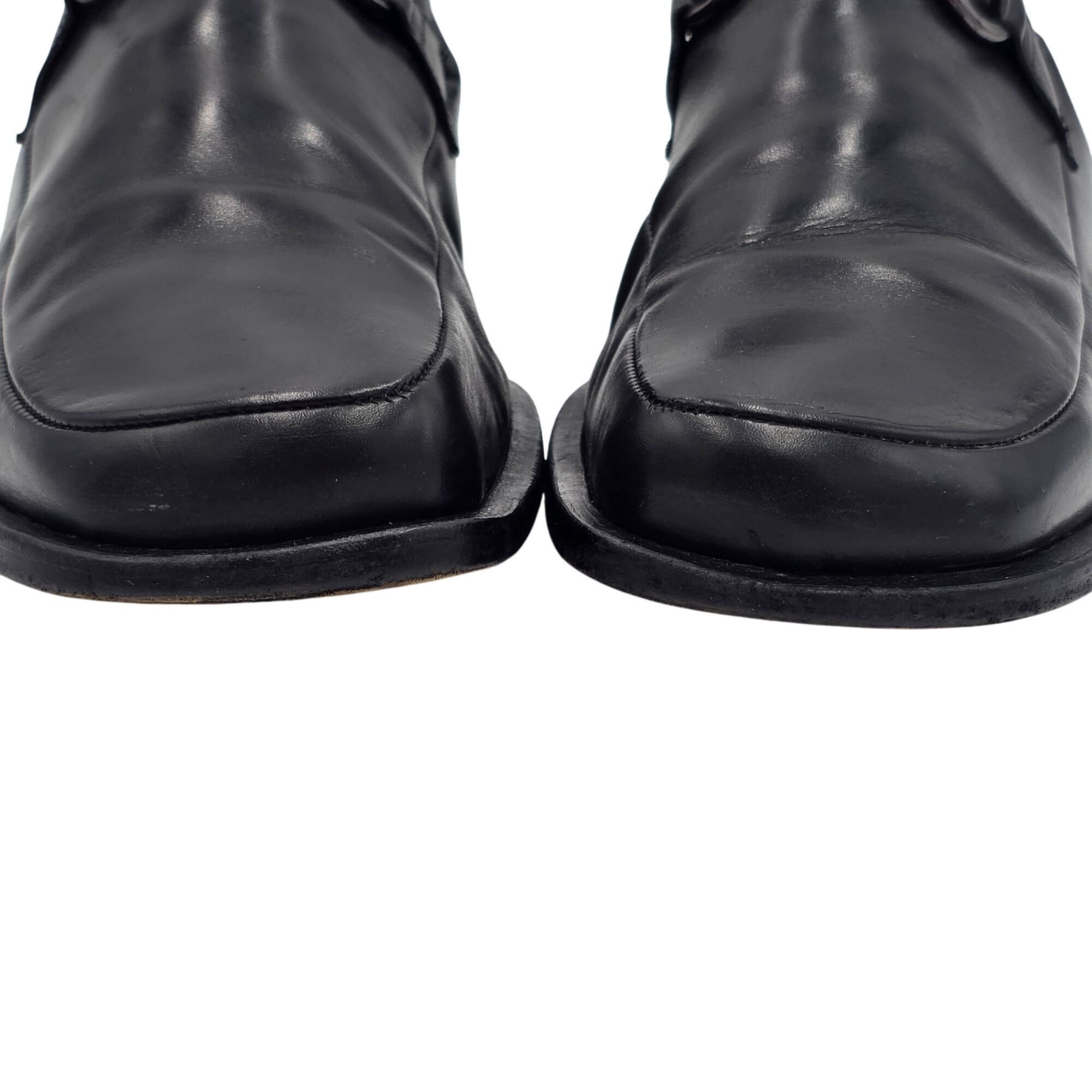 Mauri Vintage Mauri Millennium Mens 13 Black Leather Dress Shoes Size US 13 / EU 46 - 9 Thumbnail